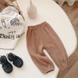 Детские муслиновые штаны (Кофейный 90см) фото