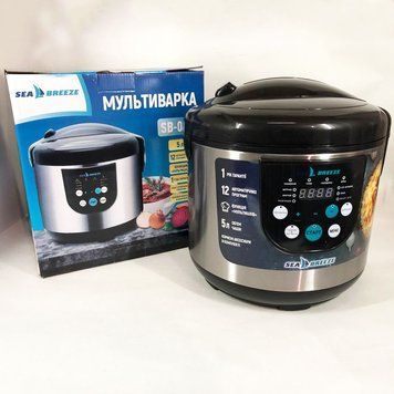 Мультиварка SeaBreeze SB-044, побутові мультиварки рисоварки, електро скороварка, кашеварки фото