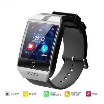 Смарт-часы Smart Watch Q18. Цвет: серебряный фото