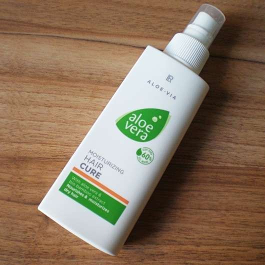 Aloe Vera 60% Інтенсивний відновлювальний кондиціонер-спрей для волосся Термозахист LR Aloe Vera Mousturuzing Hair Cure, 150 мл  фото