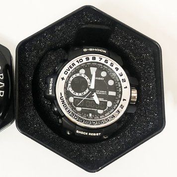 Часы наручные G-SHOCK GWN-1000GB. Цвет: серебро фото
