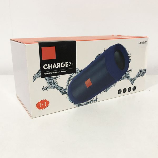 Акустична система JBL CHARGE2 + J2 (аналог) Колір: синій фото