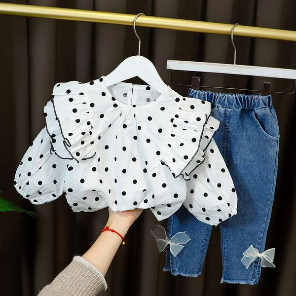 Костюм дитячий двійка в горошок XBR Kids фото