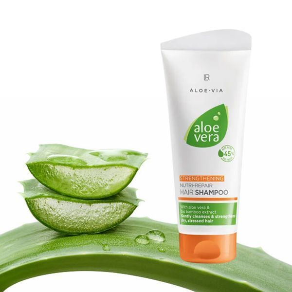 Відновлюючий шампунь для волосся Aloe Vera (ALOE VIA) LR Health & Beauty, 200 мл фото