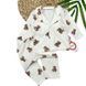Детская пижама мишки Teddy &ndash; пижамный комплект Murat Baby Турция (Белый, 90 см - 24 месяца) BMB9245-бел-teddy-90см фото 1