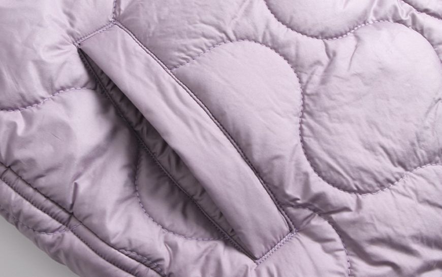 Куртка женская стеганая с карманами Shang XL Белый (а3971) фото