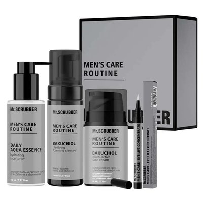 Подарунковий набір для чоловіків Men's Daily Care Mr.SCRUBBER фото