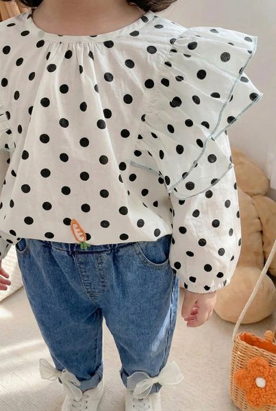 Костюм дитячий двійка в горошок XBR Kids фото