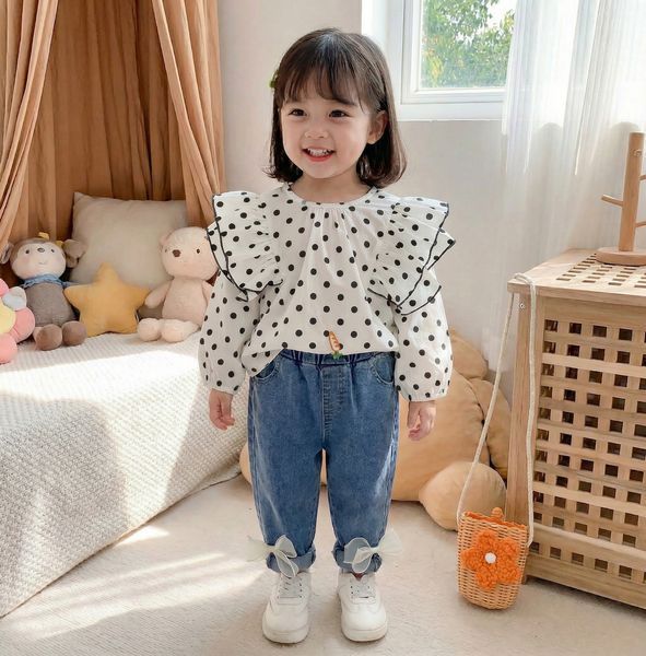 Костюм дитячий двійка в горошок XBR Kids фото