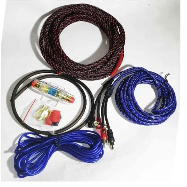 Набір проводів AWG/RCA для встановлення саббуфера KIT 10GA/C011 фото