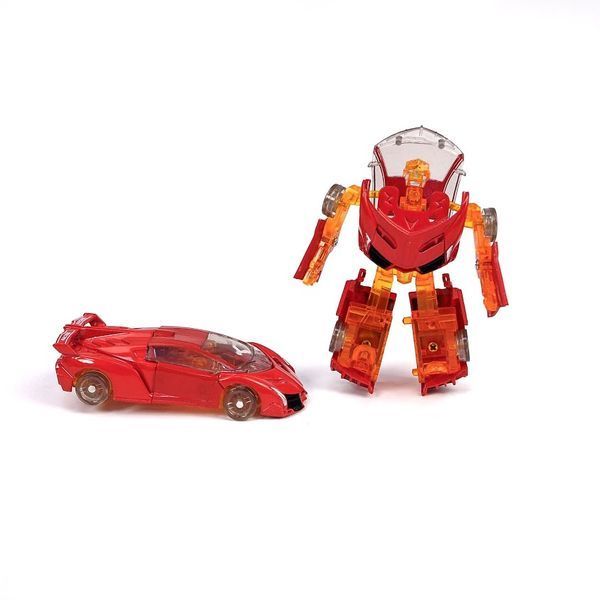 Машинка-трансформер Diecast Красный (20132) фото