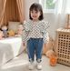 Костюм дитячий двійка в горошок XBR Kids 11476-90см-Чорний фото 6