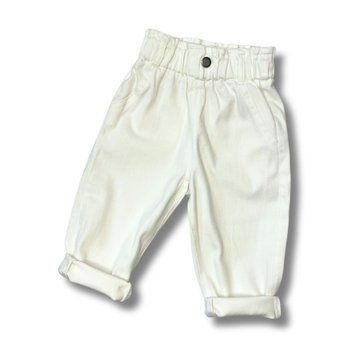 Джинси дитячі з кишенями (Кремовий 73см) фото