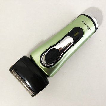 Електробритва бритва GEMEI GM-7110. Колір зелений фото