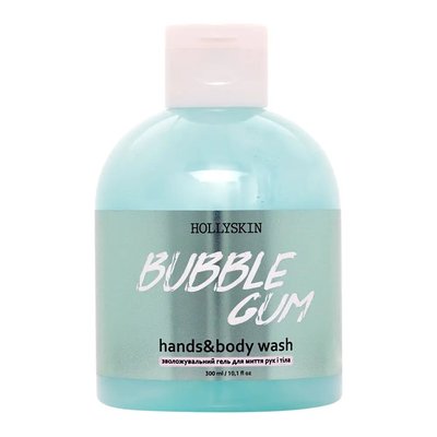 Зволожувальний гель для миття рук і тіла HOLLYSKIN Bubble Gum фото
