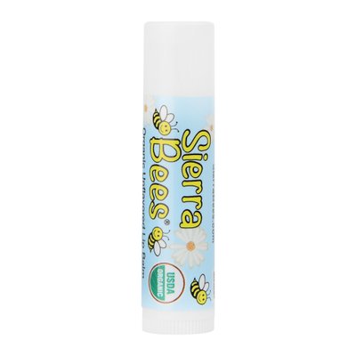 Органічний бальзам для губ Без запаху Unflavored Sierra Bees Organic Lip Balm 4,25 г фото