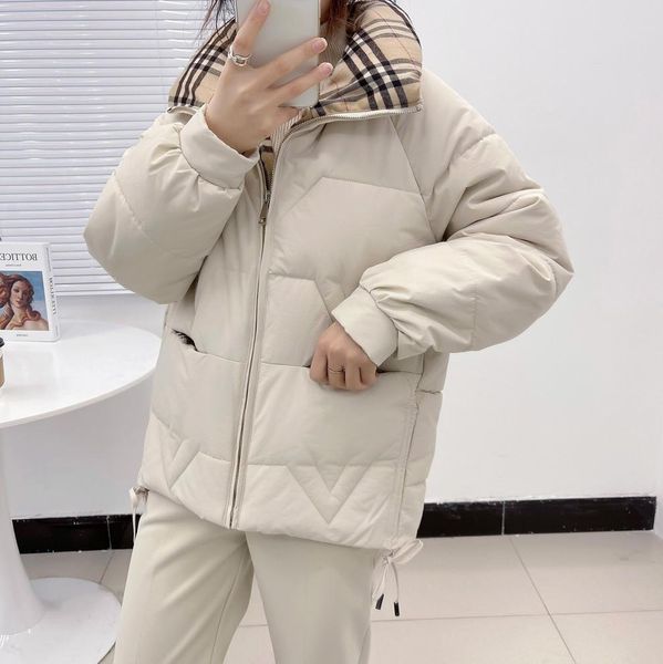 Жіноча куртка з квітчастим підкладом M Молочний (а4029) фото