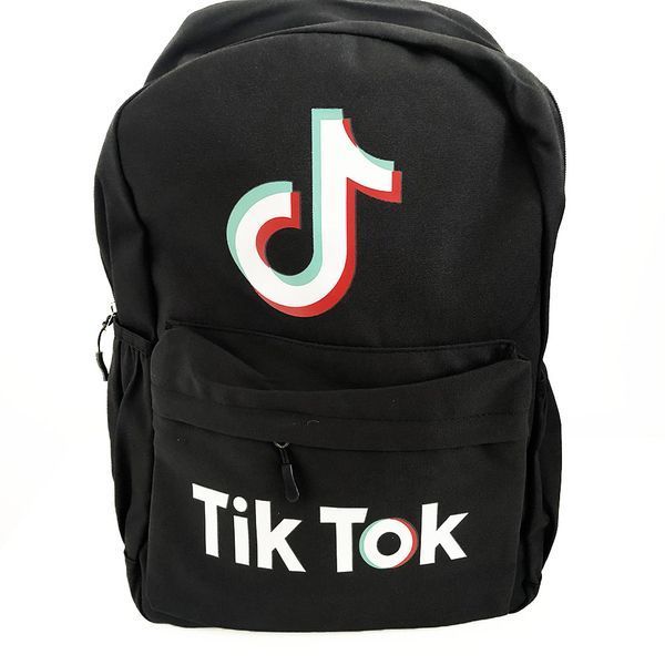 Рюкзак молодіжний Тік ток TikTok. Колір чорний фото