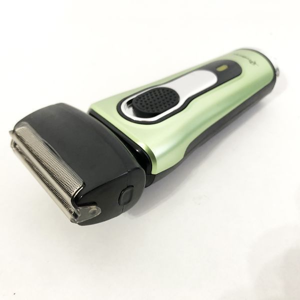 Електробритва бритва GEMEI GM-7110. Колір зелений фото