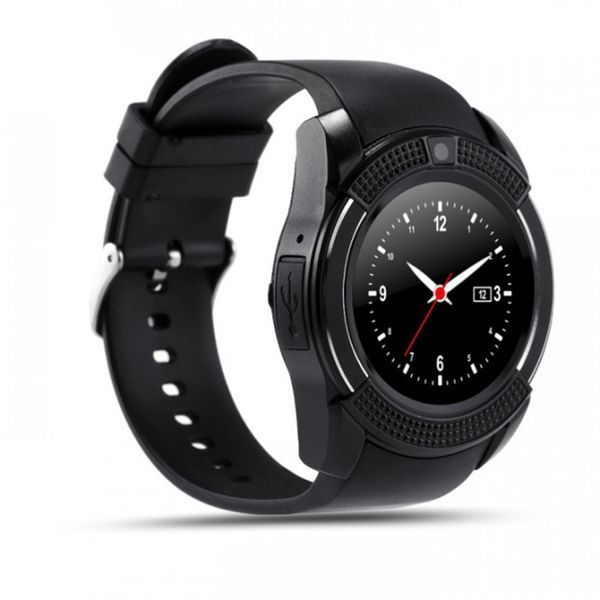 Умные смарт-часы Smart Watch V8. Цвет: черный фото