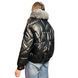 Куртка для подростков с меховым воротником Basic Winter L Черный глянцевый а3671-L-Черний_глянець фото 2