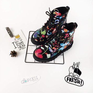 Черевики з вишивкою Чорний 33 14158 фото