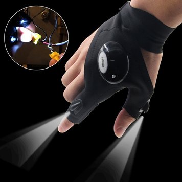 Рукавичка з підсвічуванням Atomic Beam Glove hands - free light фото