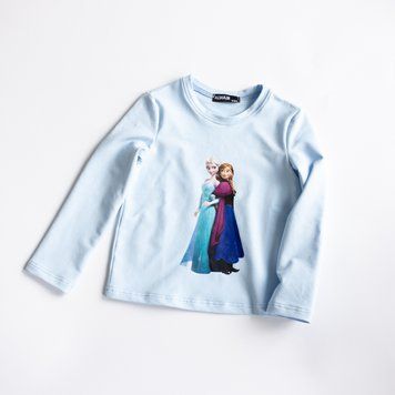Лонгслив Эльза Alwair kids Голубой 110-116 81055 фото
