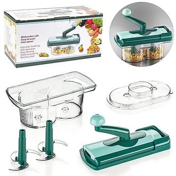 Овочерізка Nicer Dicer Twist багатофункціональна мультирізка, подрібнювач для продуктів фото