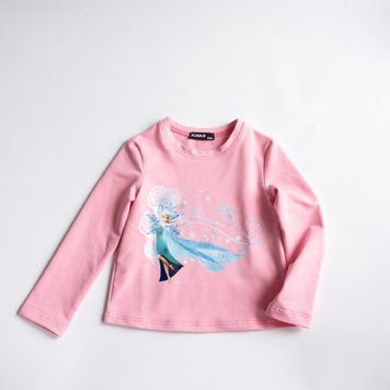 Лонгслив Эльза Alwair kids Розовый 110-116 81055 фото