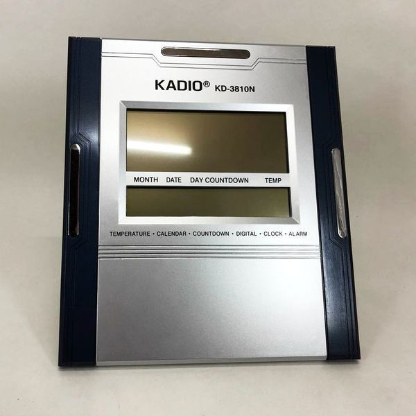 Електронний багатофункціональний будильник Kadio KD-3810N, настільний електронний годинник фото