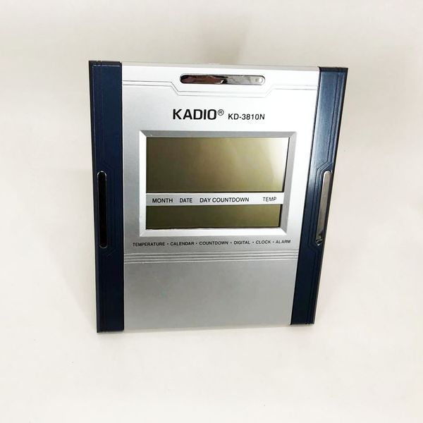 Електронний багатофункціональний будильник Kadio KD-3810N, настільний електронний годинник фото