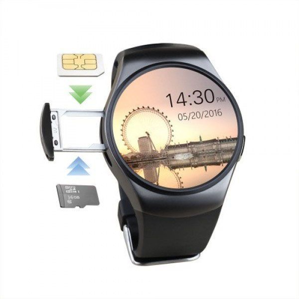 Умные Smart Watch KW18. Цвет: черный фото