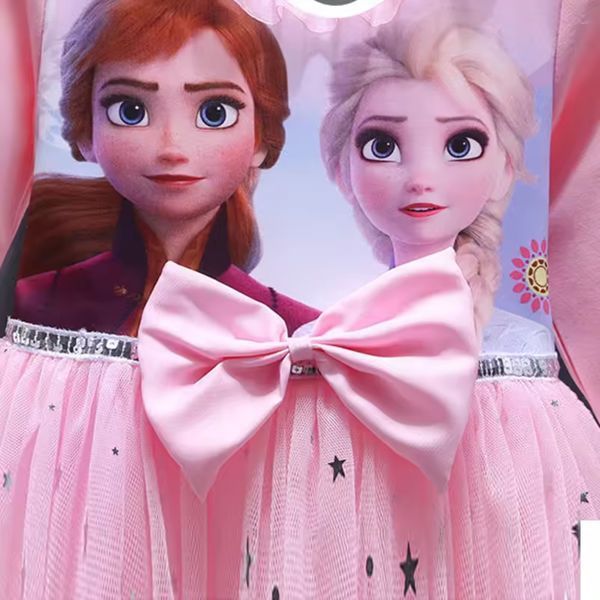 Сукня дитяча з фатиновою спідницею Frozen Princess (Рожевий 150см) фото