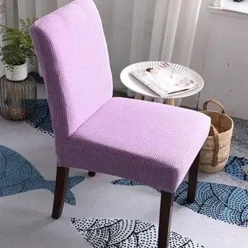 Чохол на кухонний стілець трикотаж-жатка Homytex Водовідштовхувальний фото