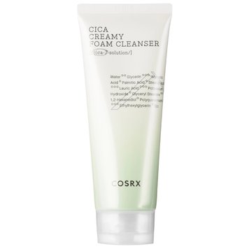 Cosrx - Очищающая пенка для умывания - Pure Fit Cica Creamy Foam Cleanser - 150ml фото