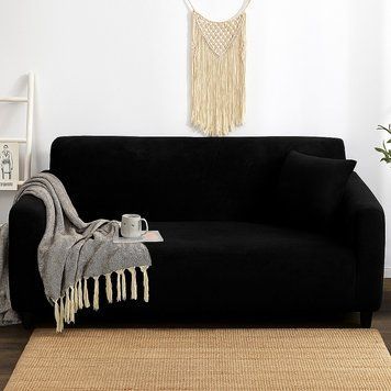 Захисний чохол на двомісний диван Велюровий Diana Textile Plush Velvet фото