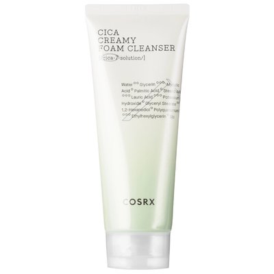 Cosrx - Очищувальна пінка для вмивання - Pure Fit Cica Creamy Foam Cleanser - 150ml фото