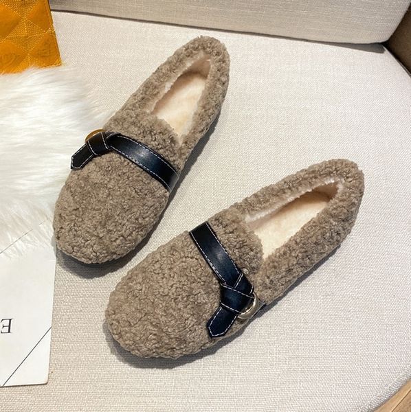 Тапочки женские Doudou с пряжкой 41 25,5см Коричневый (а3335) фото