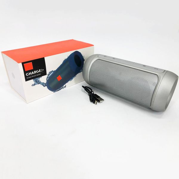 Акустична система JBL CHARGE2 + J2 (аналог) Колір: срібний фото