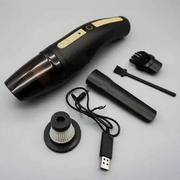 Пылесос автомобильный Car Vacuum Cleaner HY05 на АККУМУЛЯТОРЕ фото