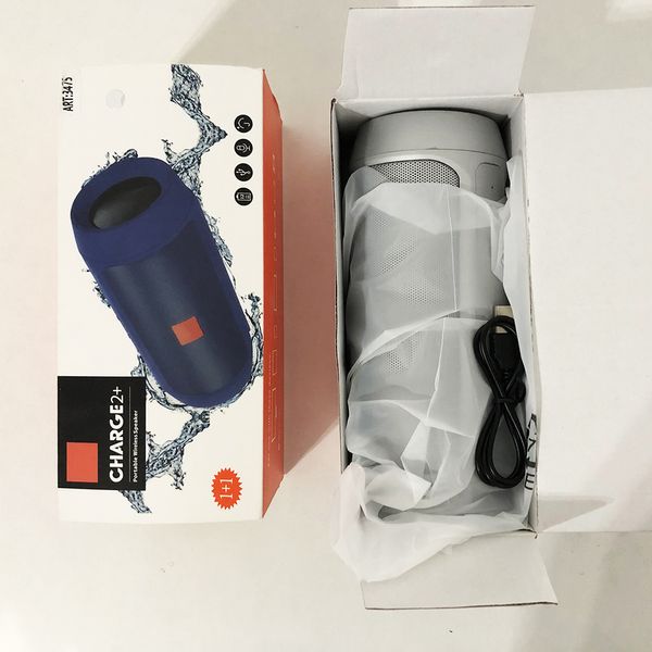 Акустична система JBL CHARGE2 + J2 (аналог) Колір: срібний фото