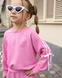 Свитшот детский с бантами Banty Alwair Kids Светло-розовый 170см 81104 фото