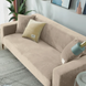 Чохол для захисту тримісного дивана Diana Textile Plush Velvet, 195-230 см, Пісочний al2045-3-seat-camel фото 2