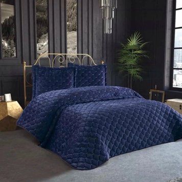 Велюрове покривало + 2 наволочки Miss Bella Avangart фото