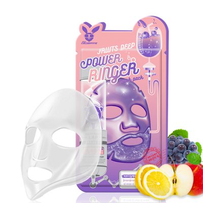 Маска Фруктова Elizavecca Fruits Deep Power Ringer Mask Pack, 23 Мл фото