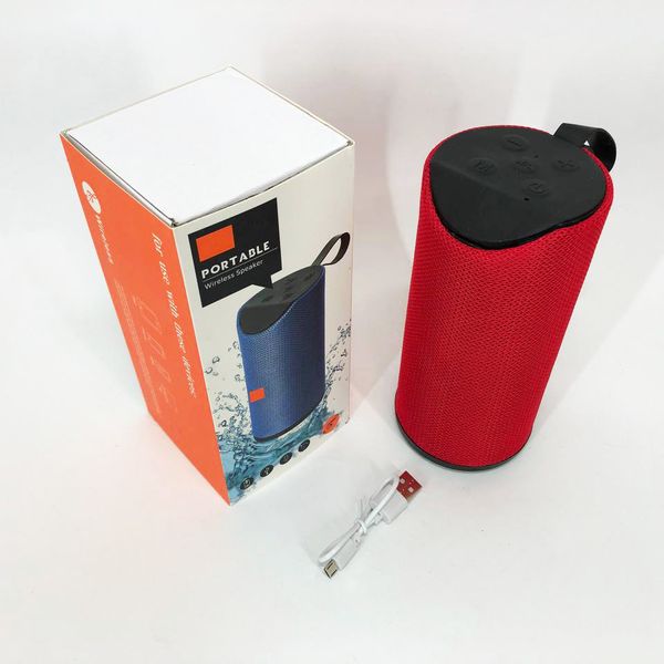 Колонка портативная bluetooth влагостойкая JBL TG-113 (аналог). Цвет: красный фото