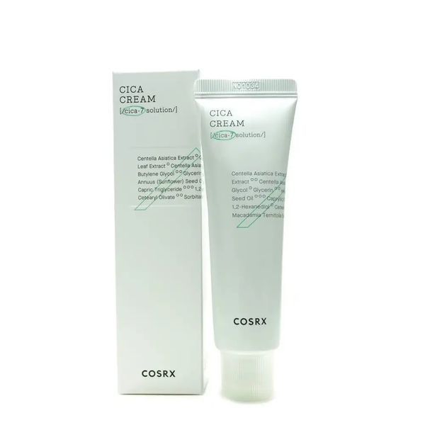 Заспокійливий і зволожувальний крем з комплексом CICA-7 - Pure Fit Cica Cream Intense, Cosrx, 50 мл фото