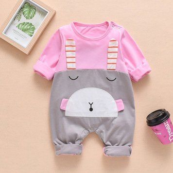Лялька дитяча двокольорова Baby 73см Рожевий (7689) фото