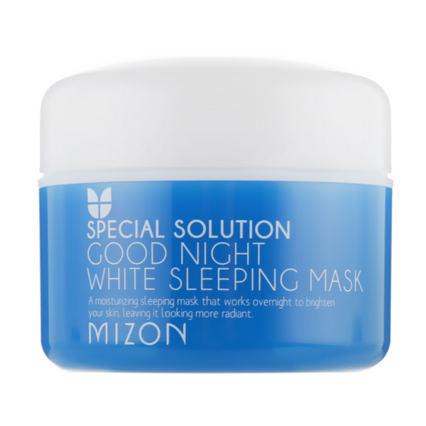 Mizon Нічна освітлювальна маска для обличчя з лавандою Good Night White Sleeping Mask, 80 мл фото